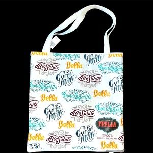 NWT Italia canvas bag from Epcot world showcase